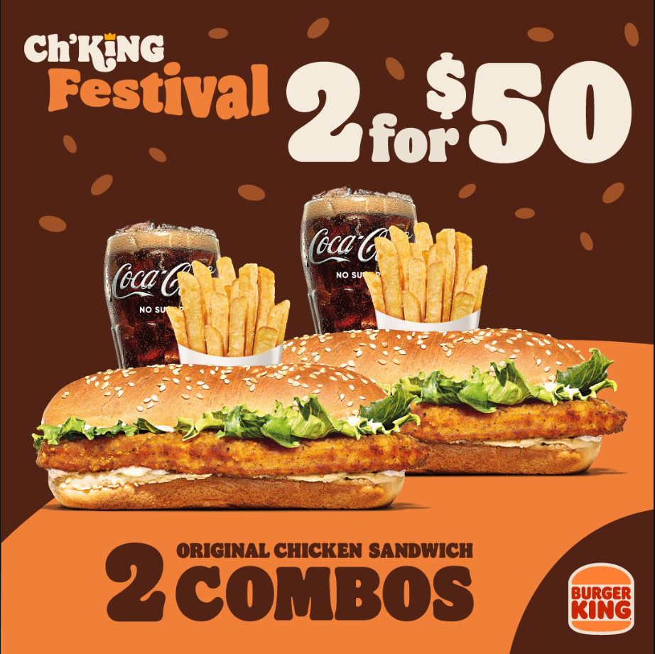 Burger King Combo Meal Discounts Deal USA