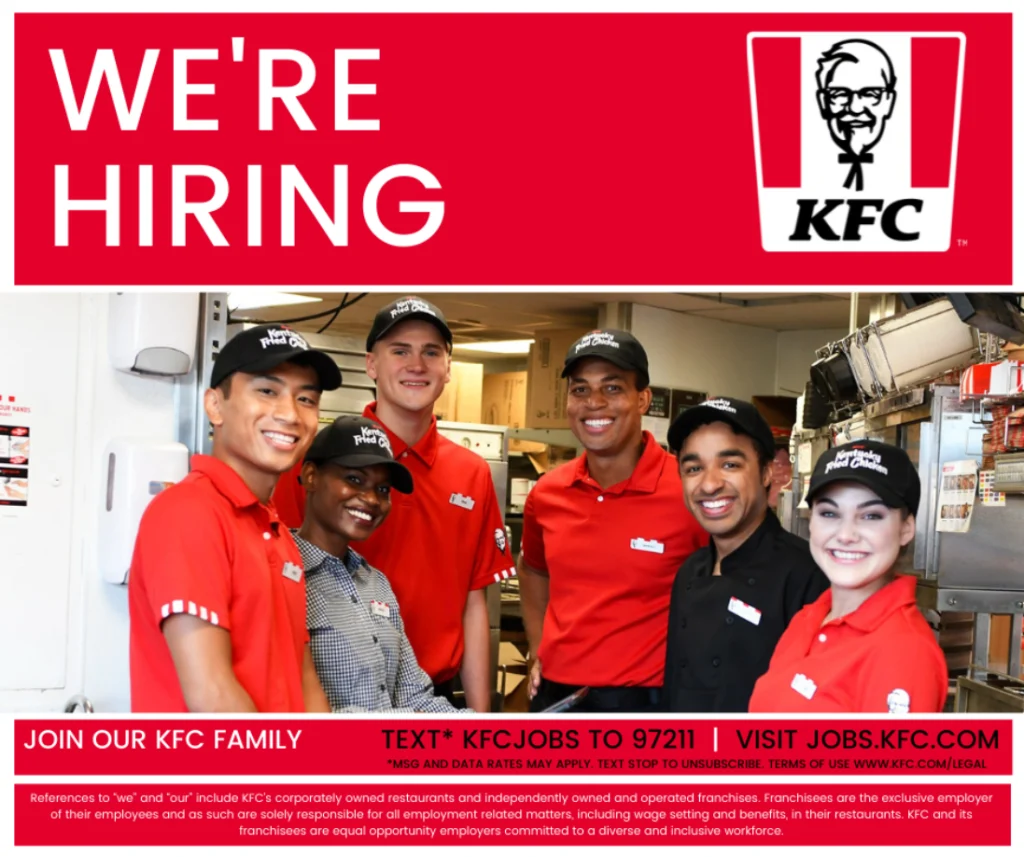 Career Opportunities In KFC USA