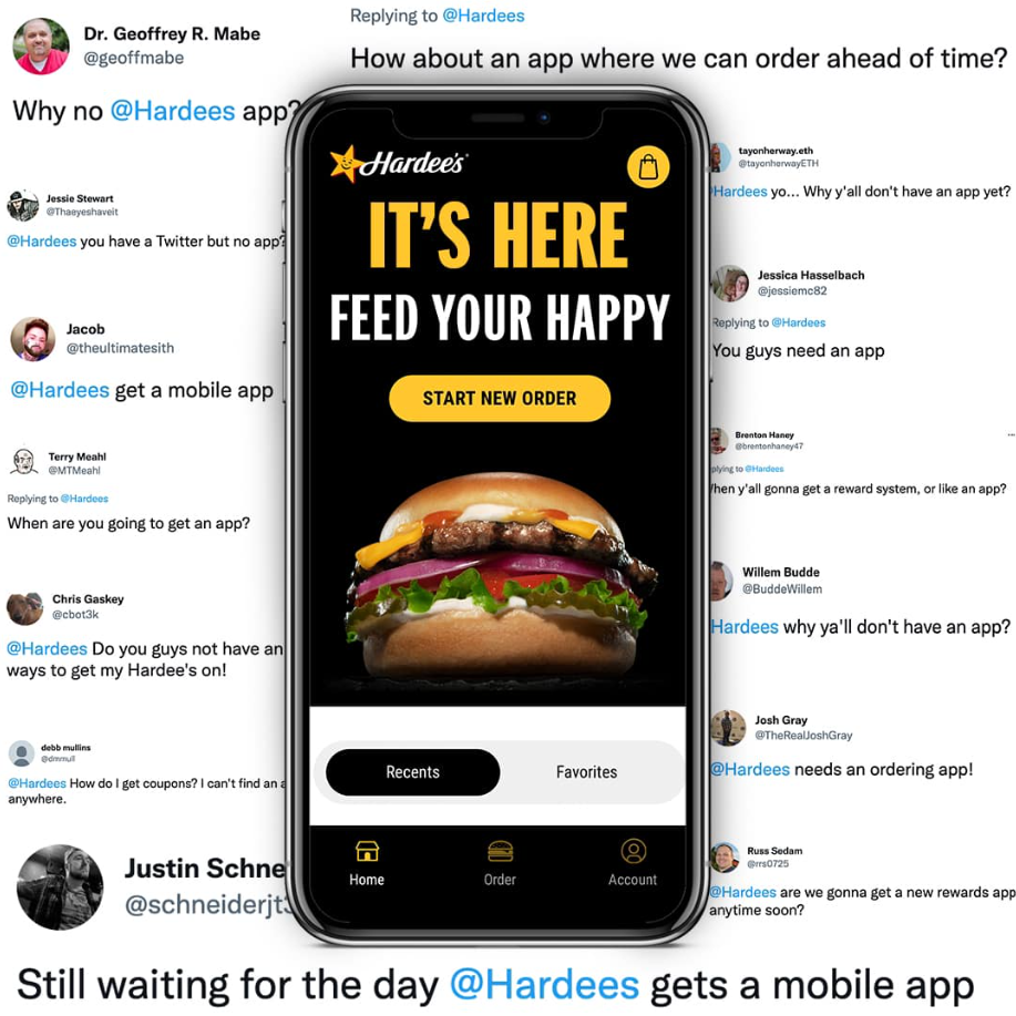 Hardee's App-Exclusive Offers Deal USA