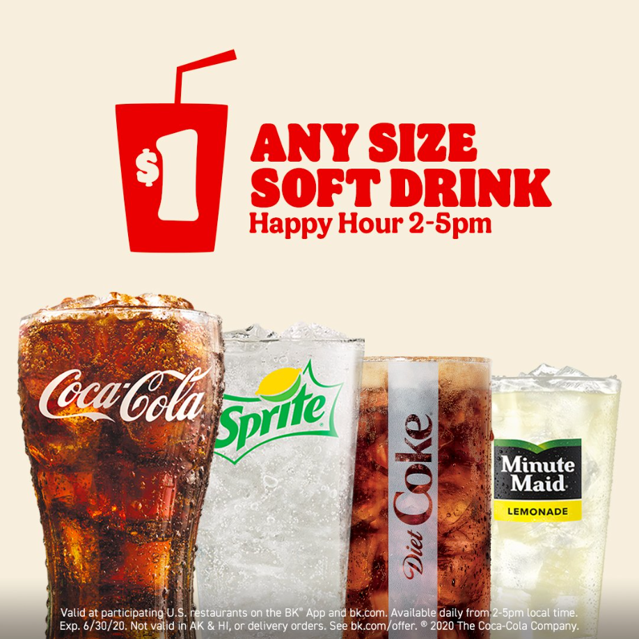 Hardees Beverages Menu USA