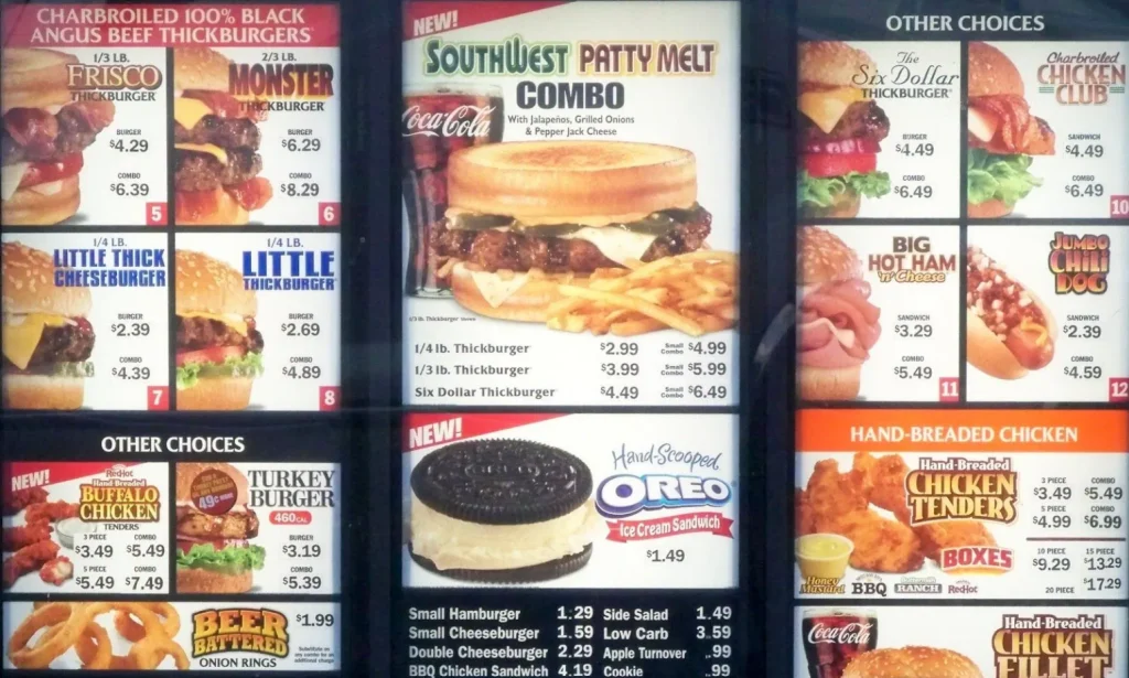 Hardee's Value Menu Deal USA