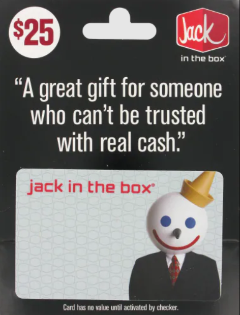 Jack In The Box Gift Card USA