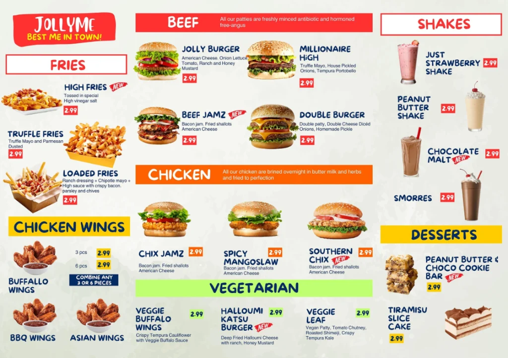 Jack In The Box Menu Prices USA