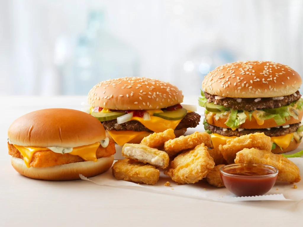 McDonald's Dinner Combo Meals Menu USA