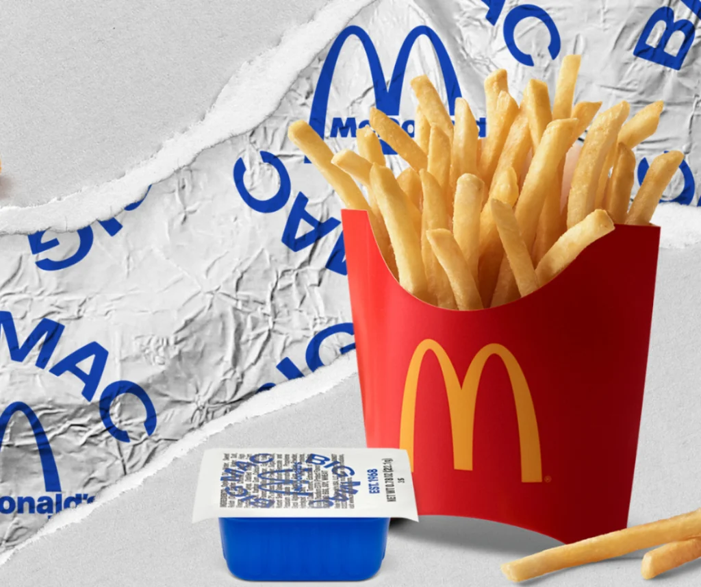 McDonald's Fries Menu USA