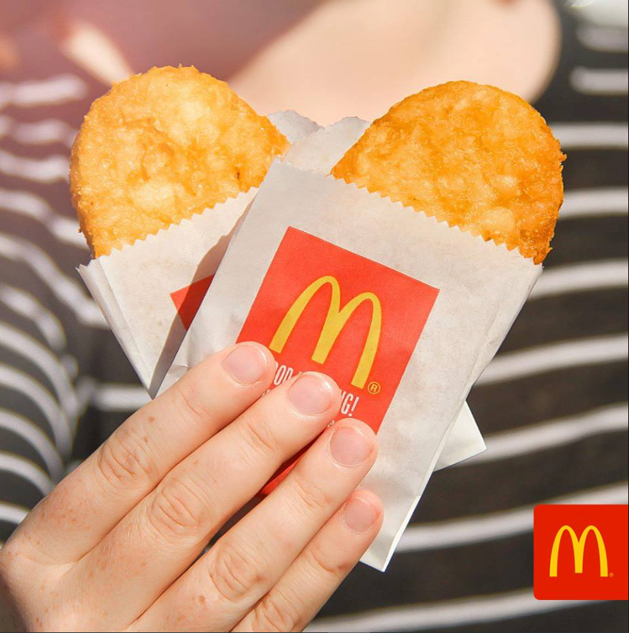 McDonald's Hash Browns and Sides Menu USA