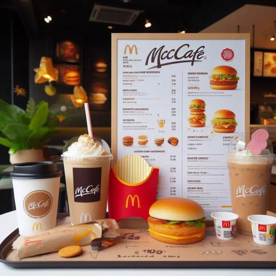 McDonald's McCafé® Coffees Menu USA