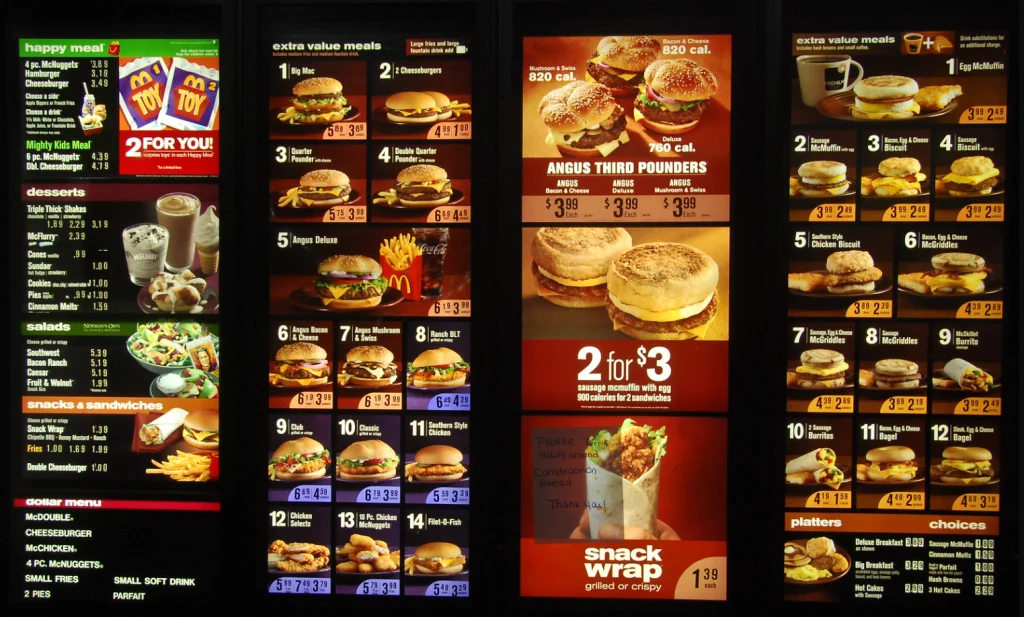 McDonald's Menu With Prices USA