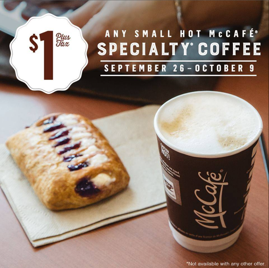 McDonald's Popular Breakfast items Menu USA