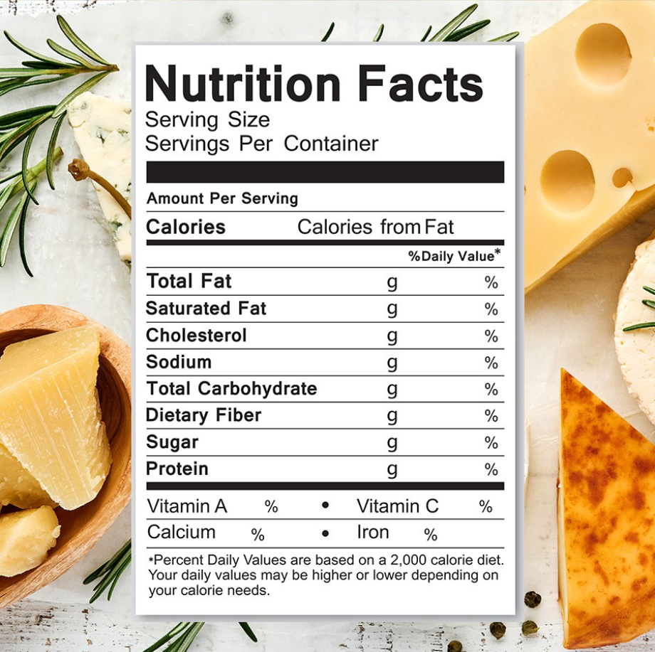 Nutrition Values About Cheddars Menu USA