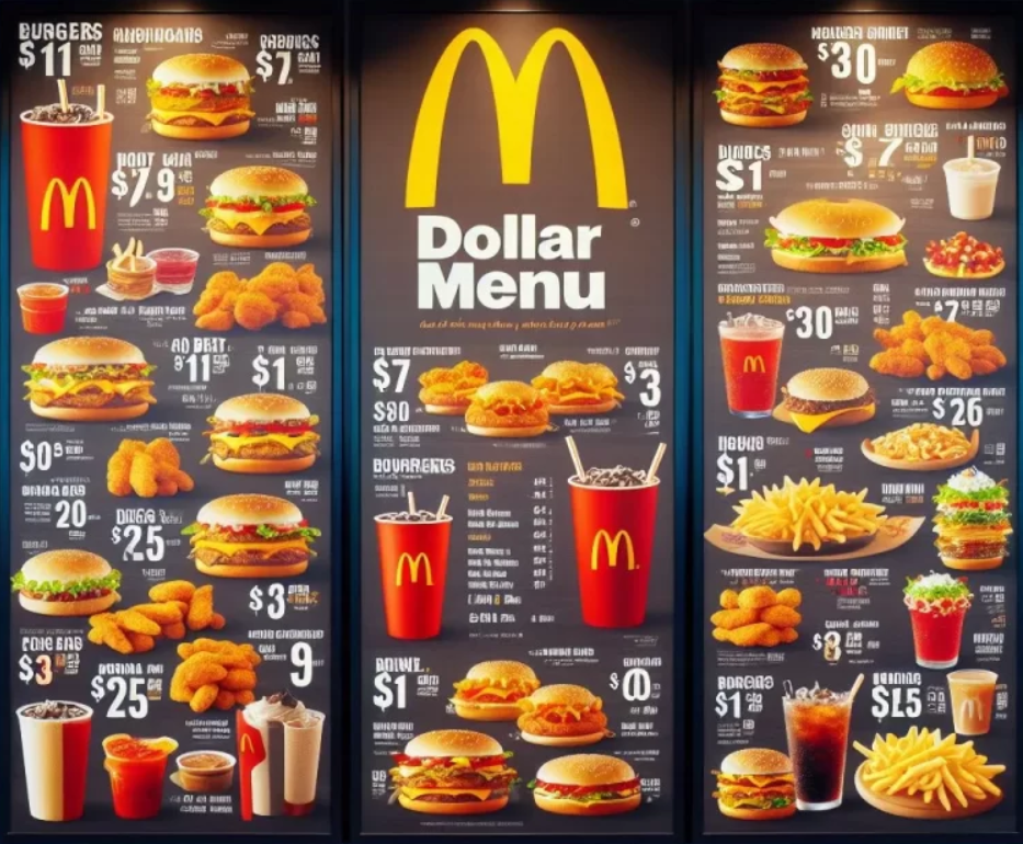 Order McDonald's Menu USA