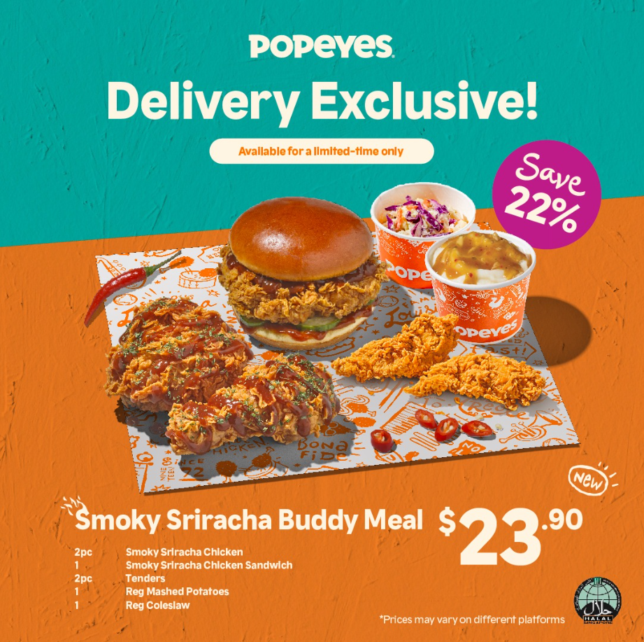 Popeyes Chicken Sandwich Combo Deal USA