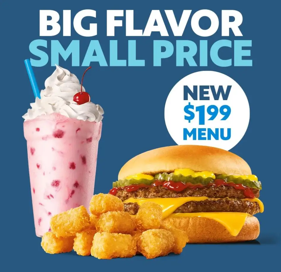 Sonic Happy Hour Menu Deal USA