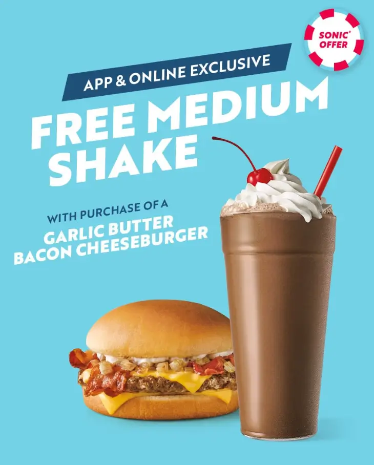 Sonic Student Discounts Menu Deal USA