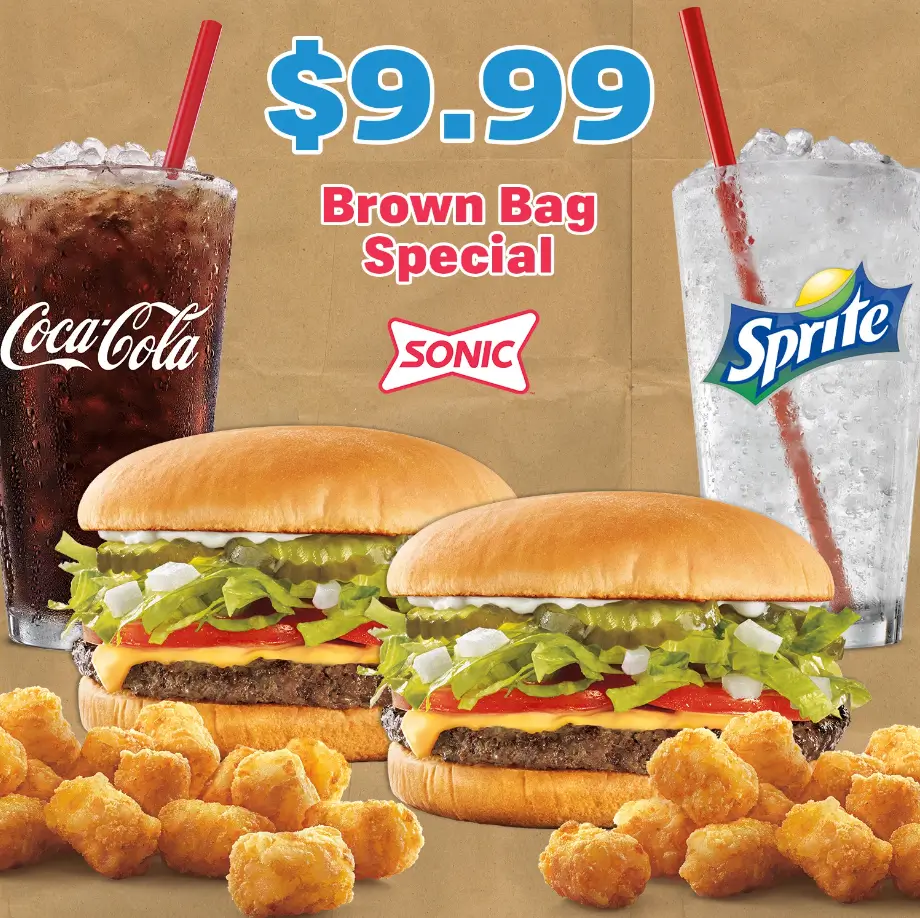 Sonic Value Menu Deal USA