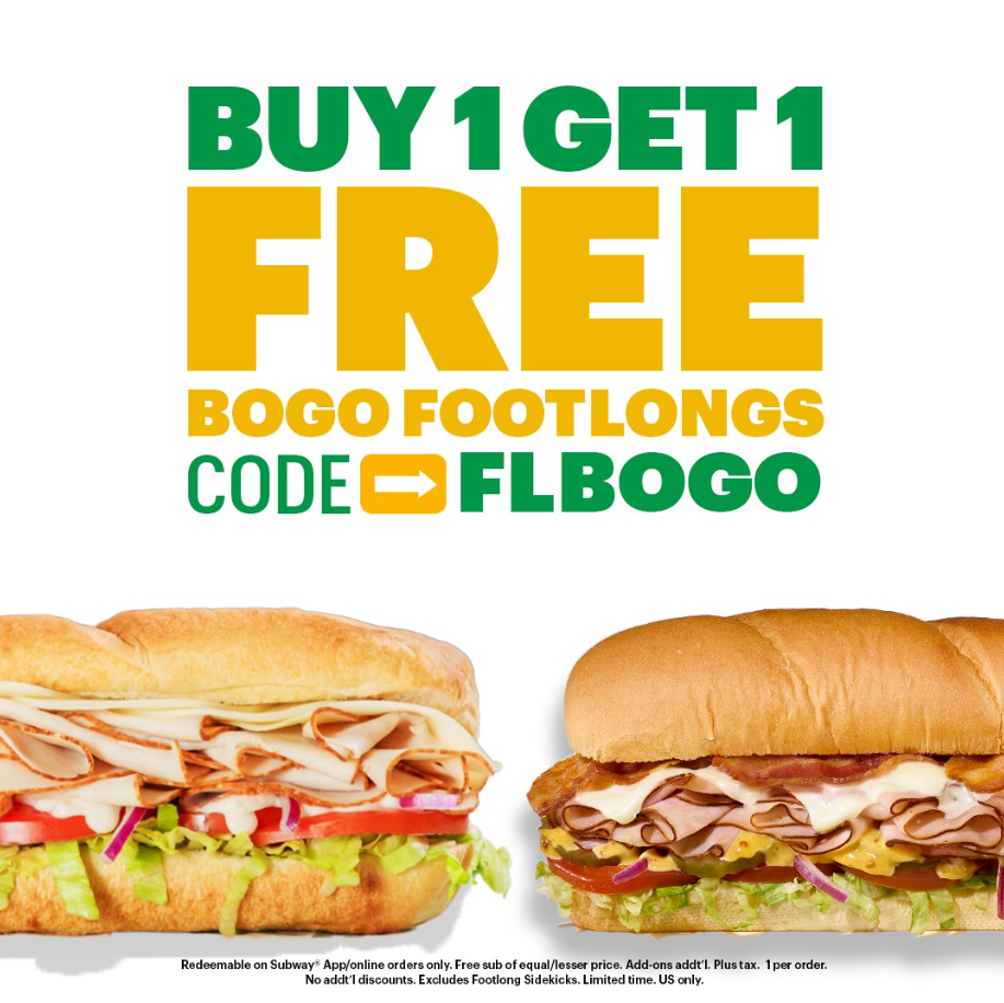 Subway Limited-Time Offers Deal USA