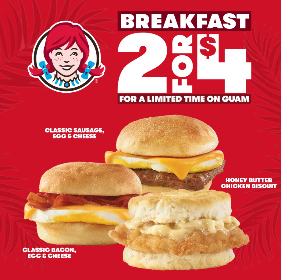 Wendy’s Breakfast Biscuits Menu USA