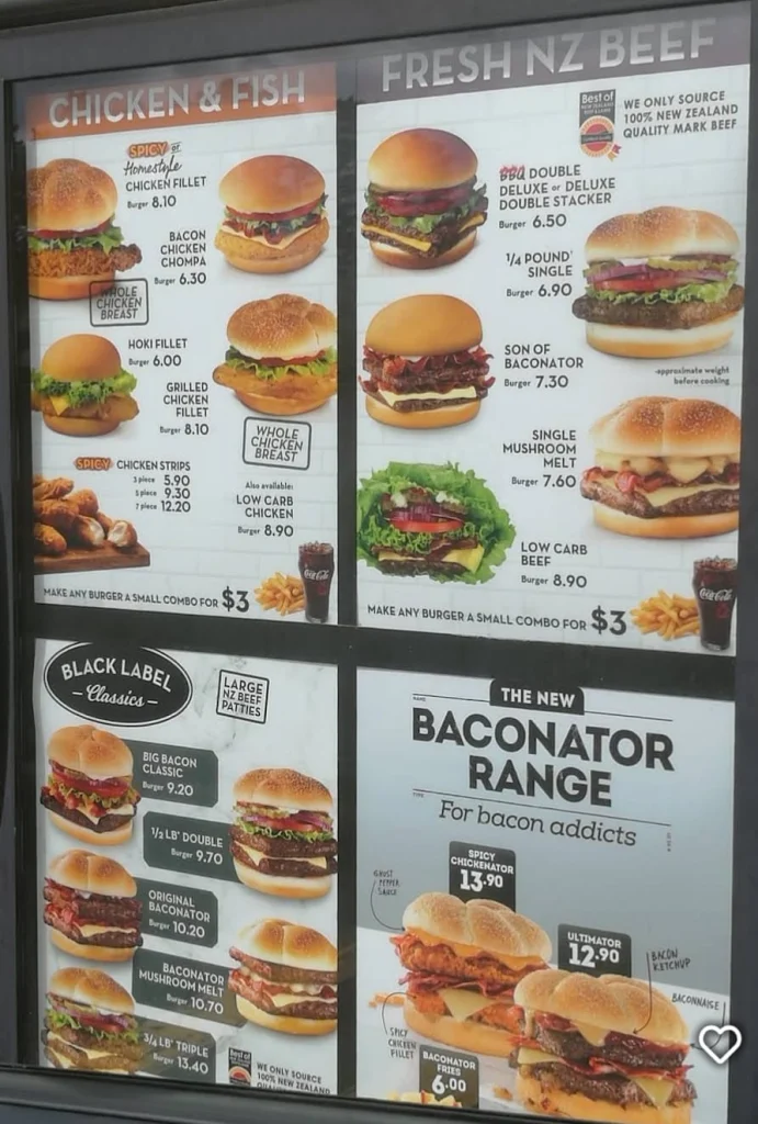 Wendy's Menu With Updated Prices USA