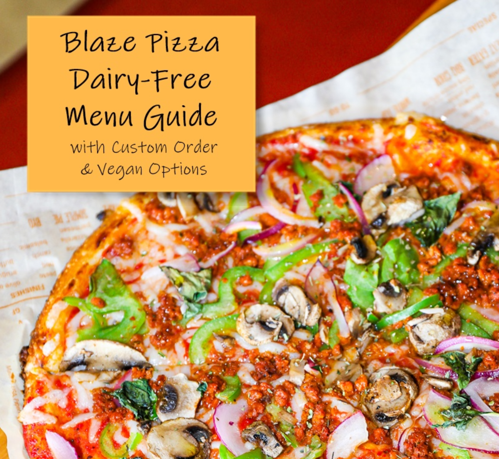 Allergens Values Of Blaze Pizza Menu USA