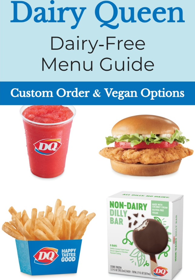 Allergens Values Of Dairy Queen Menu USA