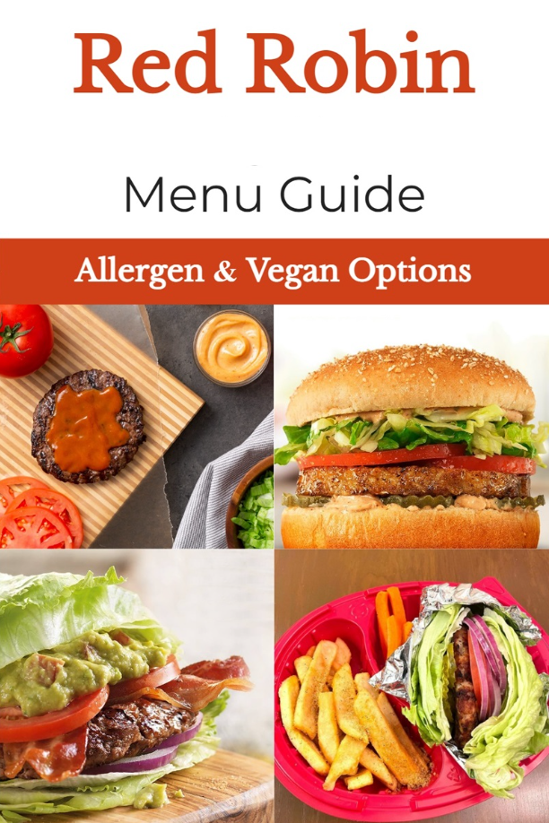 Allergens Values Of Red Robin Menu USA