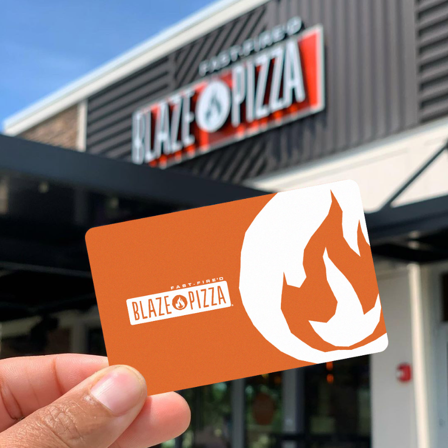 Blaze Pizza Gift Card USA