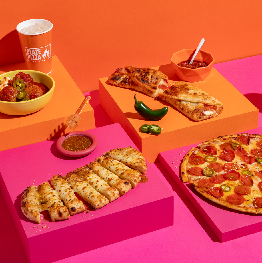 Blaze Pizza Take Two Menu USA