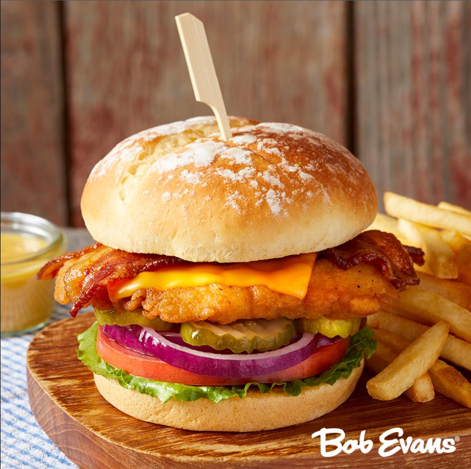 Bob Evans Burgers & Sandwiches Menu USA