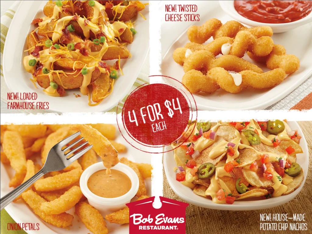 Bob Evans Online Ordering Discounts Menu Deal USA