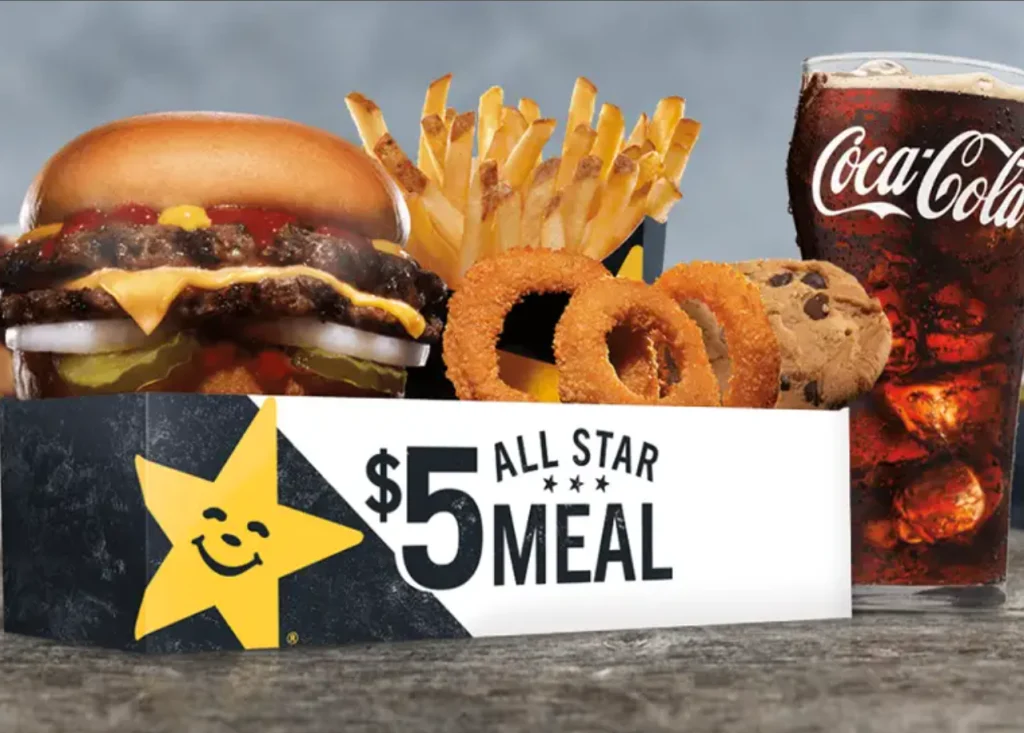 Carl's Jr. $5.00 Double Cheeseburger Combo Deal USA