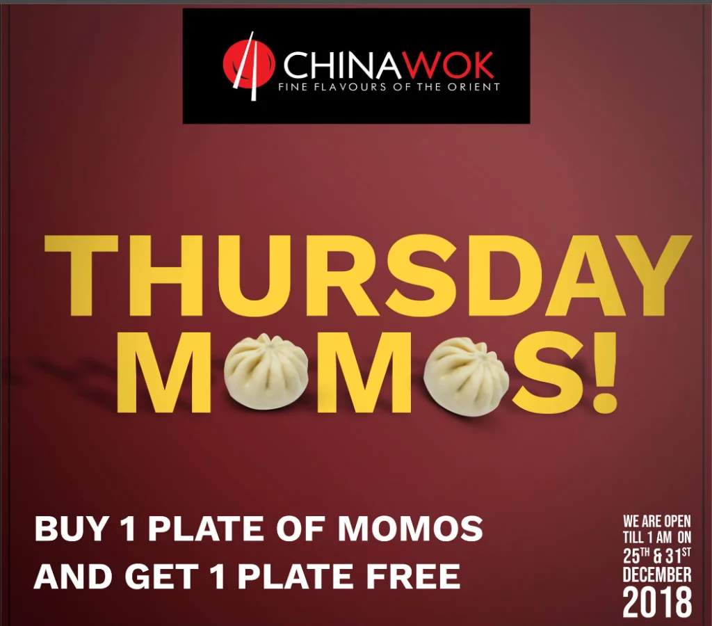 China Wok Buy One, Get One Free Menu Deal USA