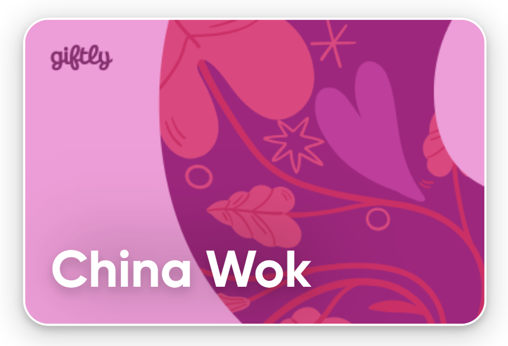 China Wok Gift Cards USA