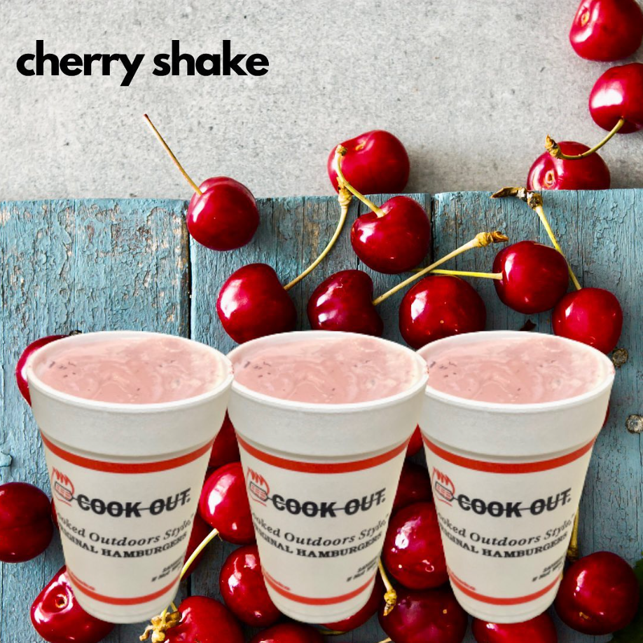 Cook Out Shakes Menu USA