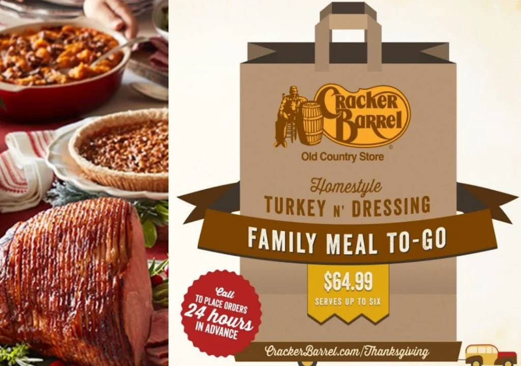 Cracker Barrel Family Meal Deals Menu USA