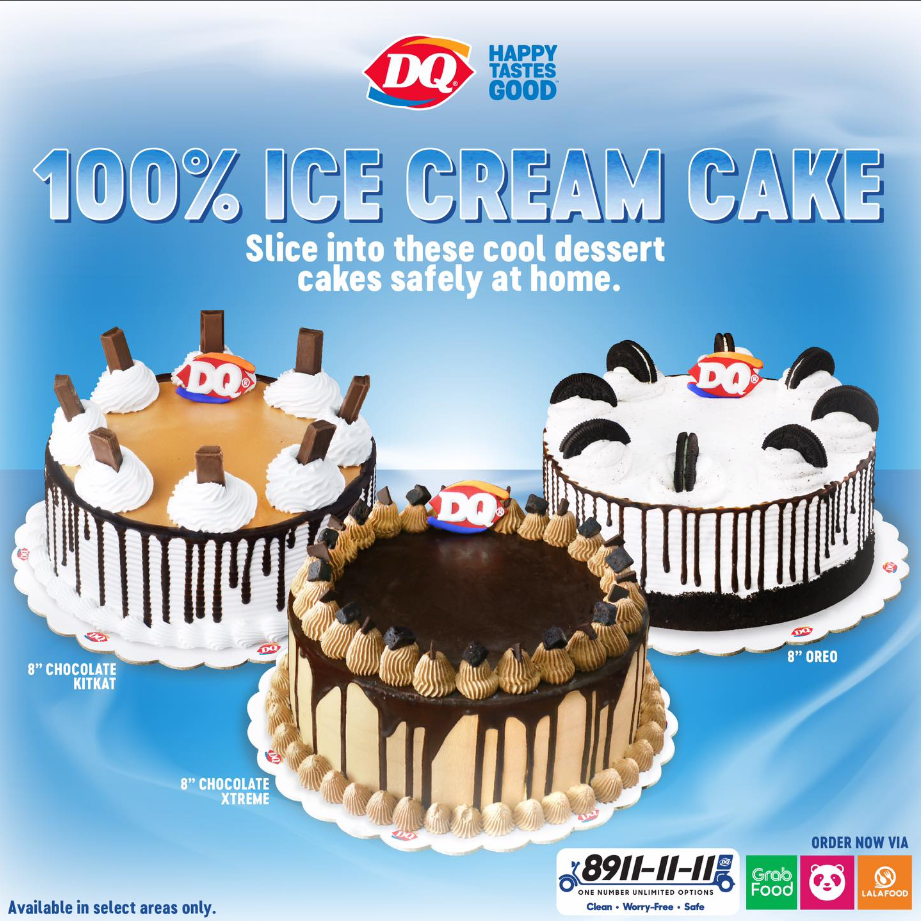 Dairy Queen Cakes Menu USA