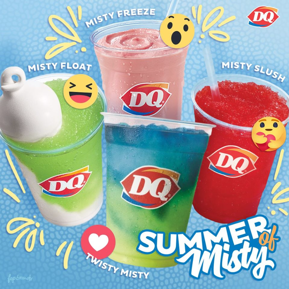 Dairy Queen Drinks Menu USA