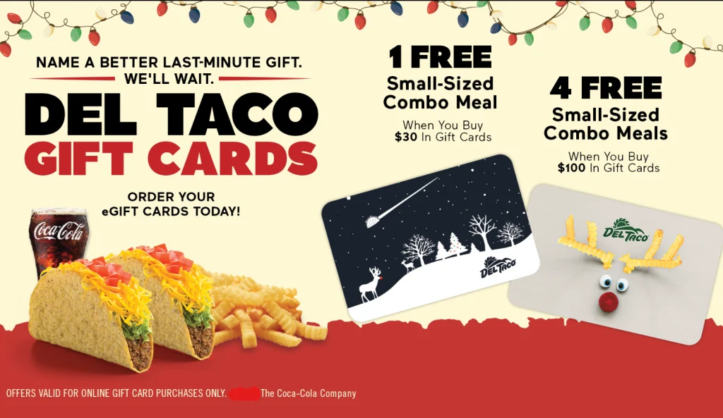 Del Taco Gift Cards USA