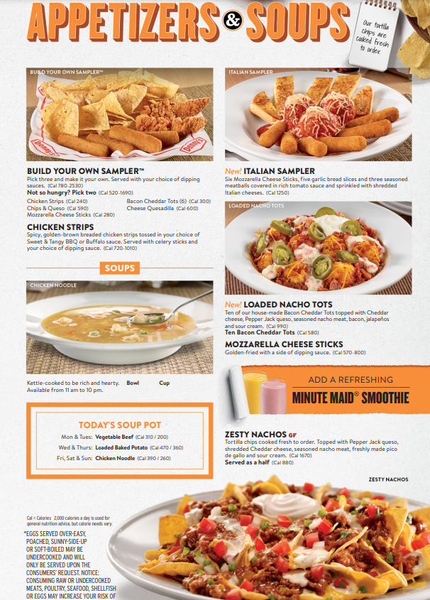 Denny’s Menu Updated Prices USA