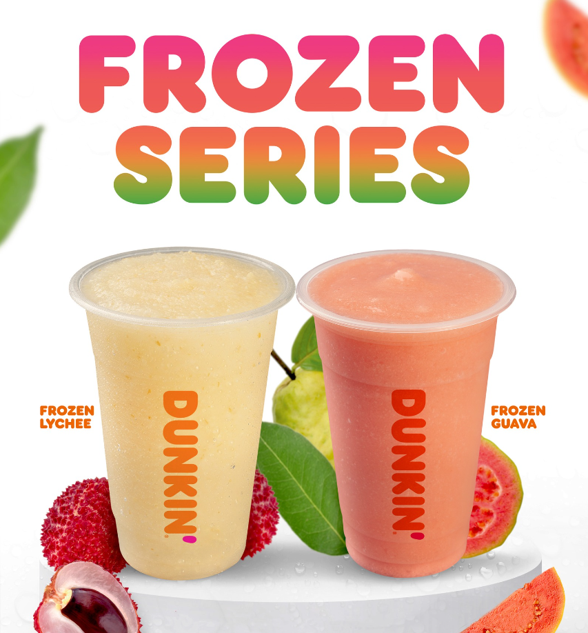 Dunkin Donuts Frozen Drinks Menu USA