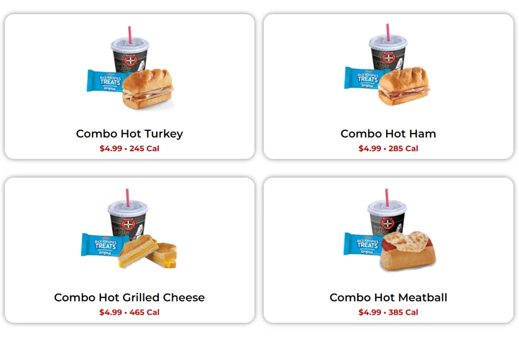 Firehouse Subs Kids’ Combos Menu USA