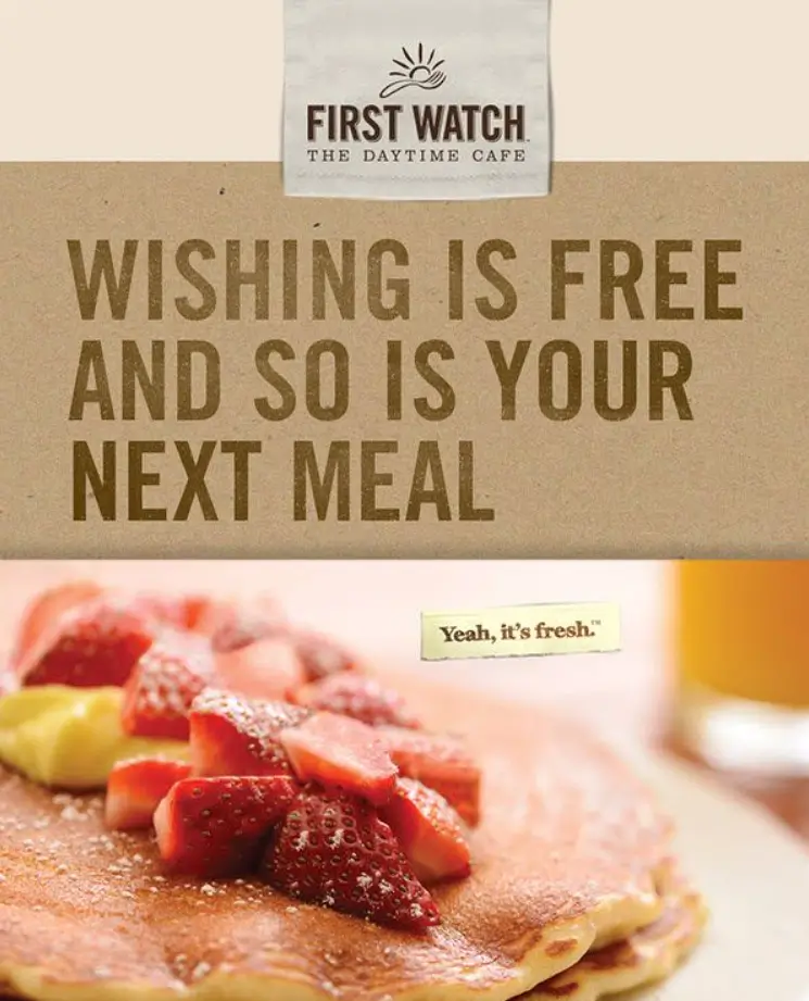 First Watch Loyalty Programs Deal USA 