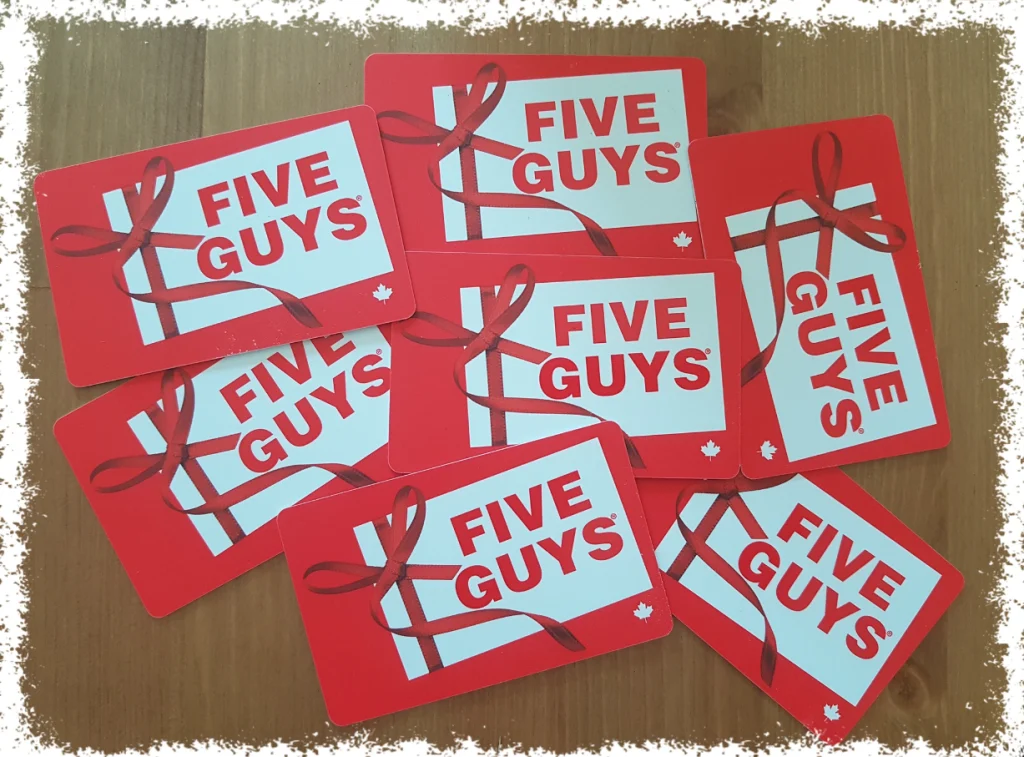 Five Guys Gift Card USA