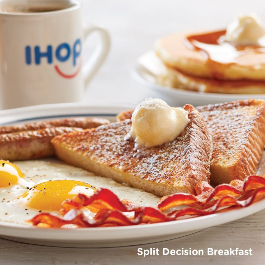 IHOP Breakfast Sampler Menu Deal USA