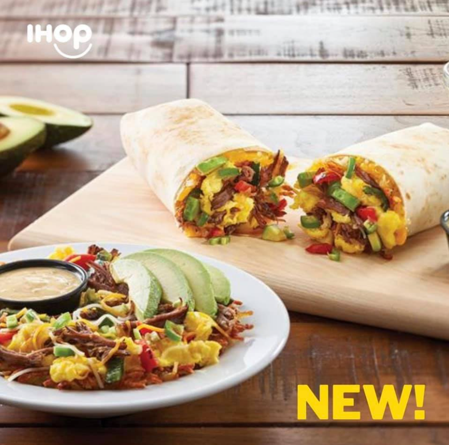 IHOP Burritos & Bowls Menu USA