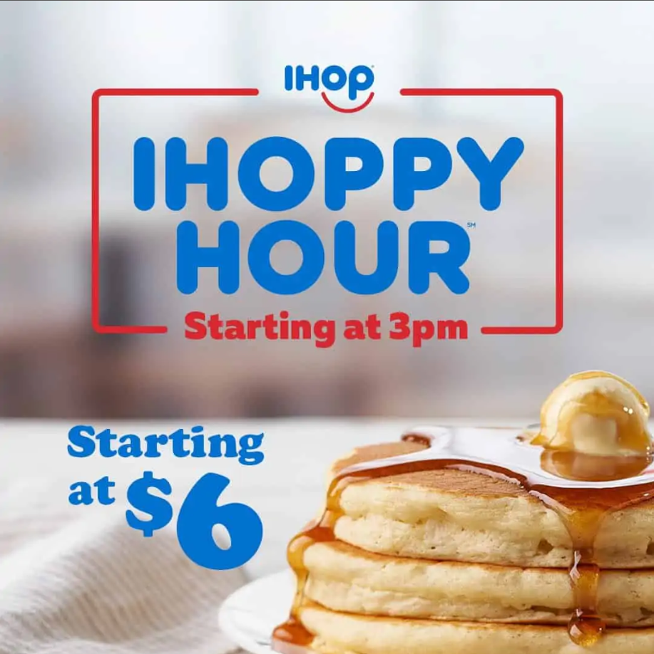 IHOP Daily Specials Menu Deal USA