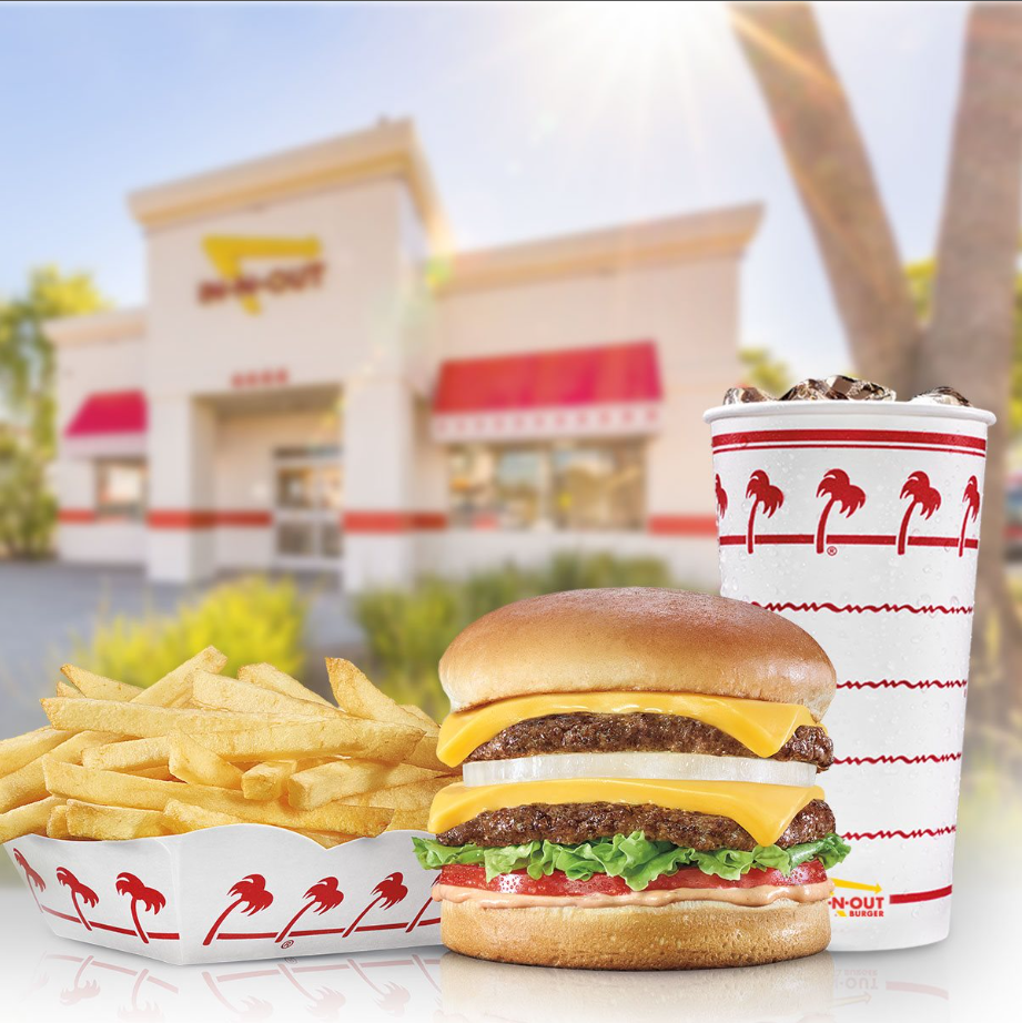 In N Out Burger Special Menu Items Deal USA