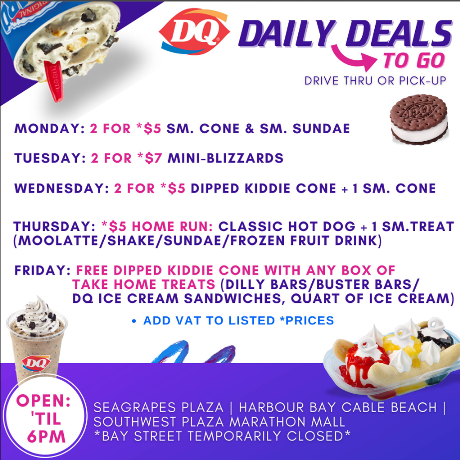 Latest Deals At Dairy Queen Menu USA