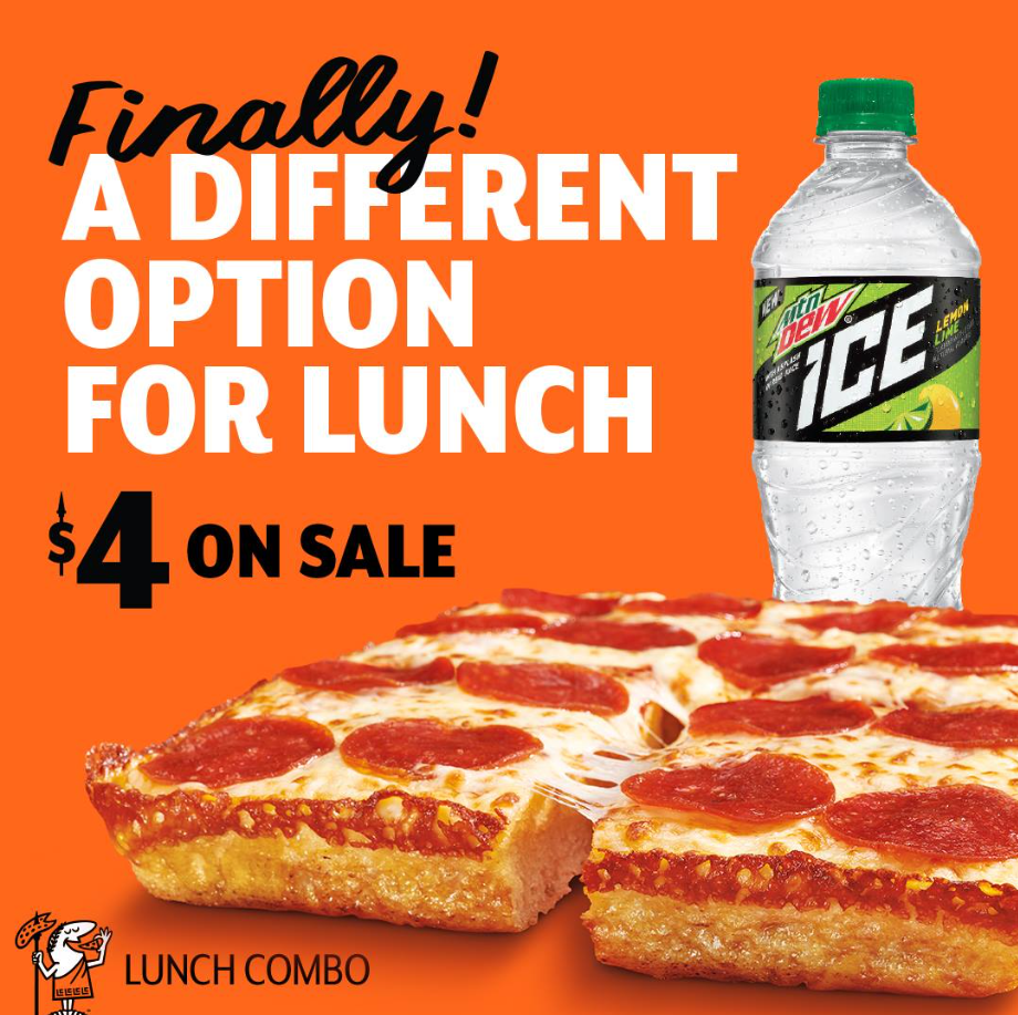 Little Caesars Lunch Combo Menu Deal USA