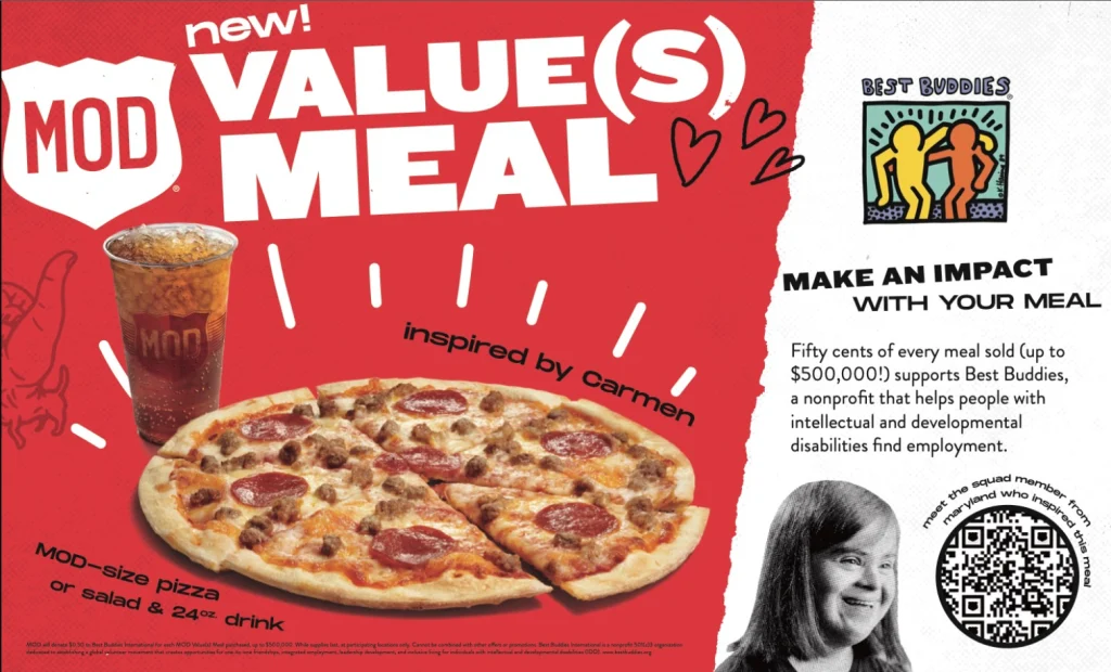 Mod Pizza Family Meal Discounts Menu Deal USA