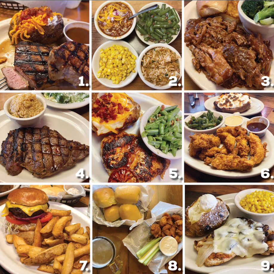 Order Texas Roadhouse Menu USA